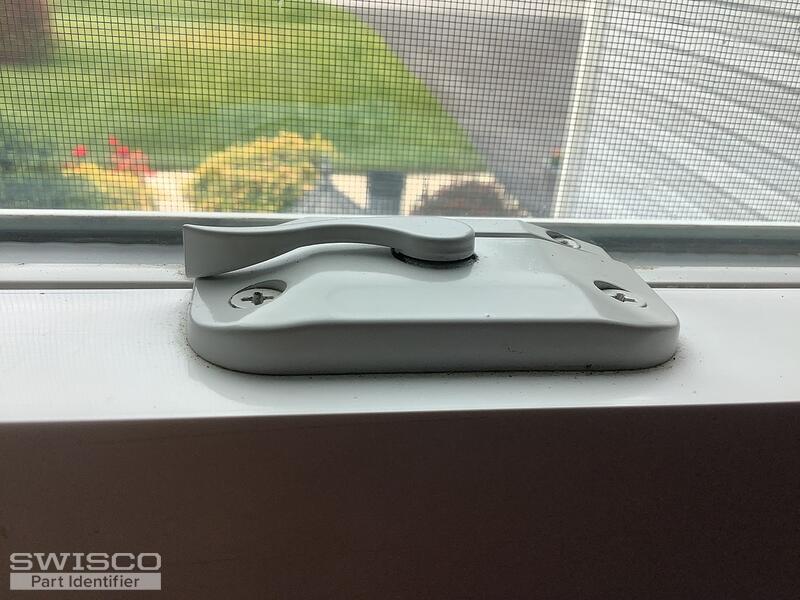 normal latch installed