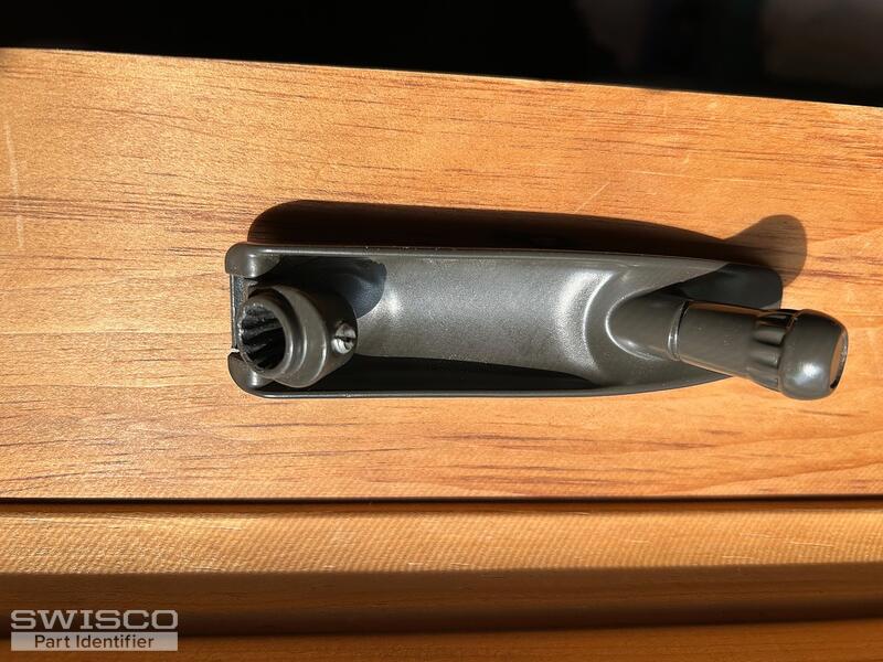 replacement crank handle only Pella designer series casement handle brown
