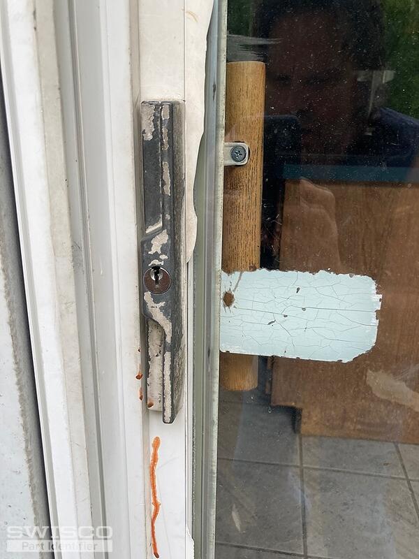 Replacing sliding glass door locking mechanism