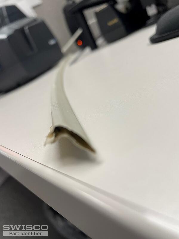 Weather stripping for Simonton window