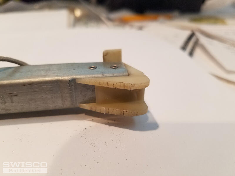 White end piece