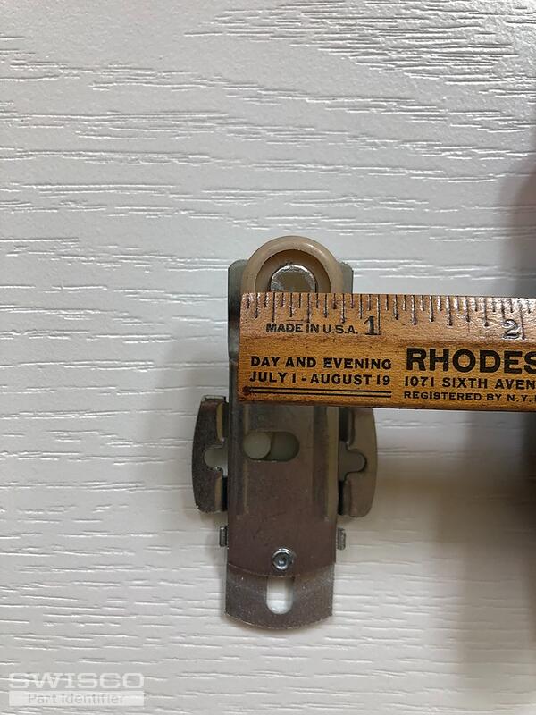 Sliding door rollers - wheel measurement