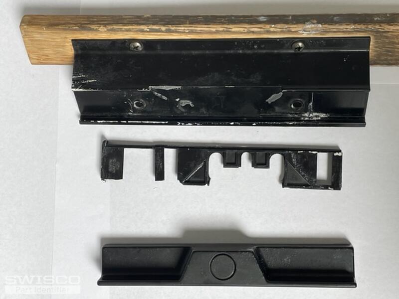 Sliding door handle with all the parts