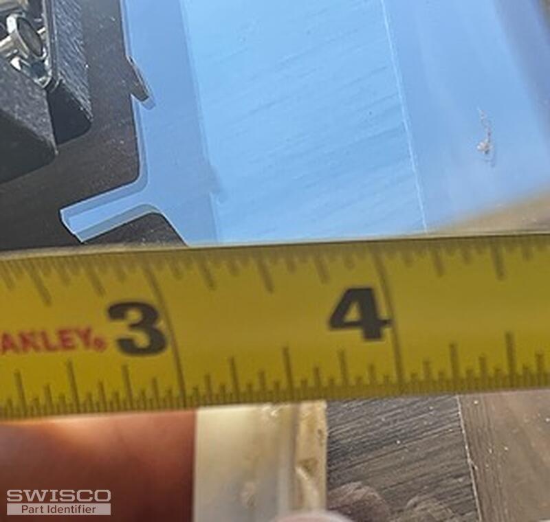 Window wheel roller height