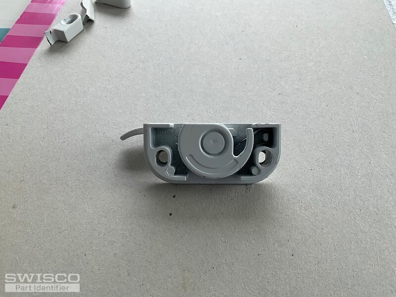 Recessed flush mount window lock and keeper for JeldWen window