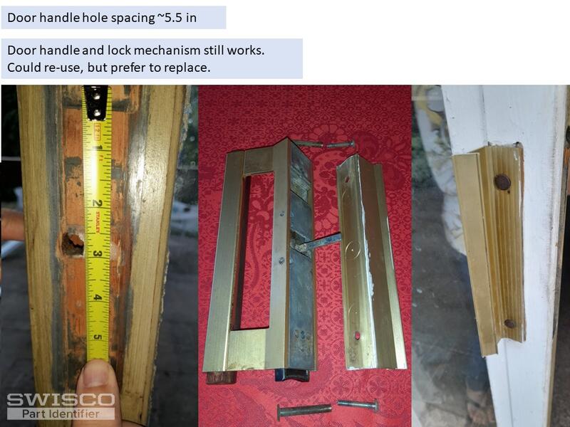 1974 patio door HANDLE
