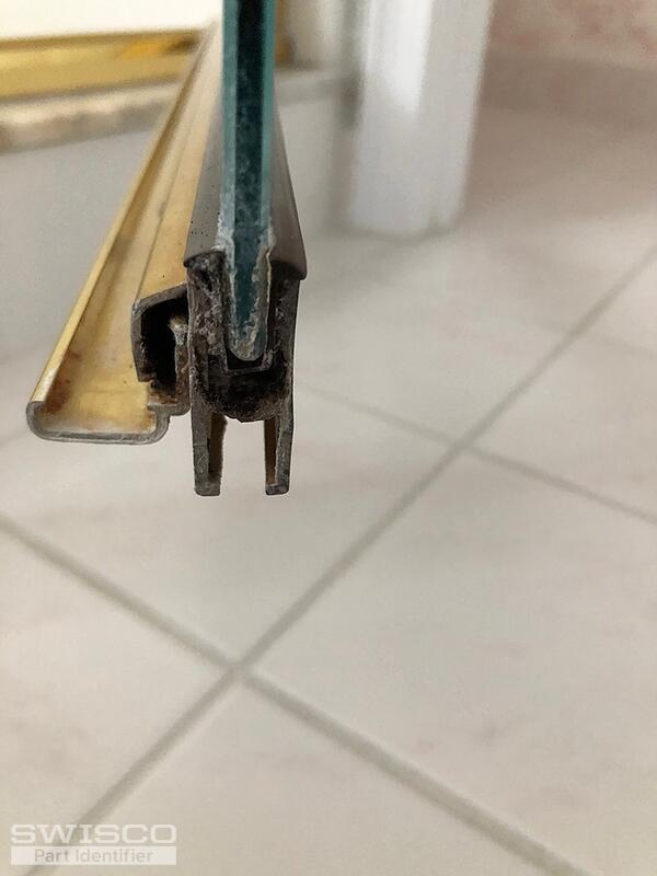 Shower Door T Wipe & Drip Edge