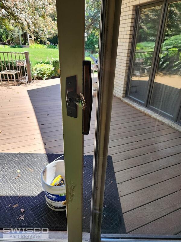1992 pella patio door lock