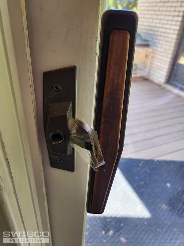 1992 pella patio door lock