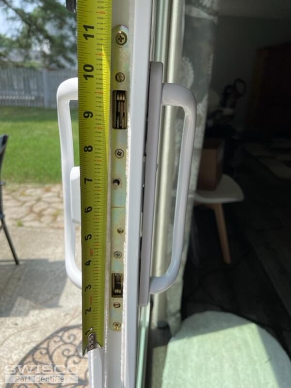 Sliding Door Lock Mechanism w measurement
