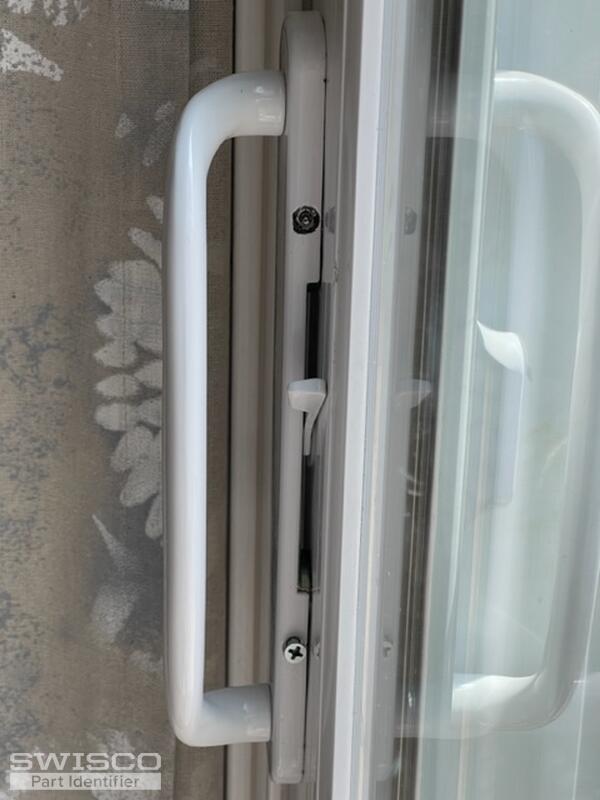 Inside Door Handle with sheered off screw head