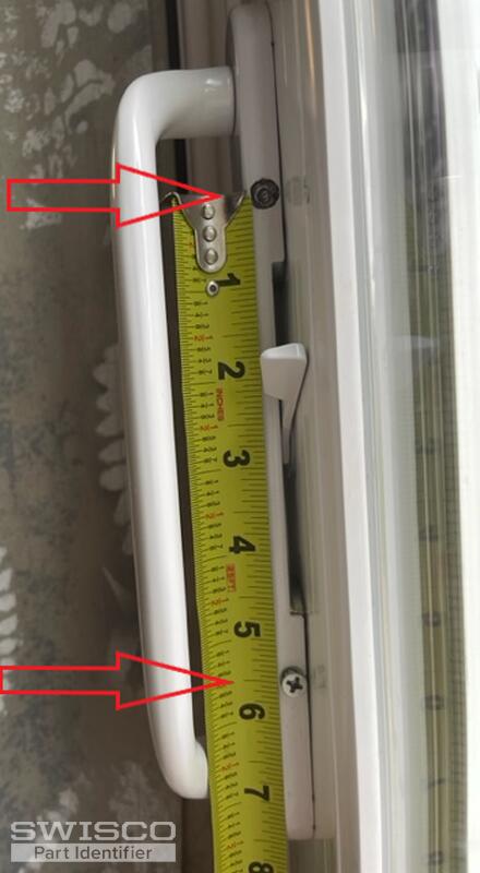 Inside Door Handle w Measurement