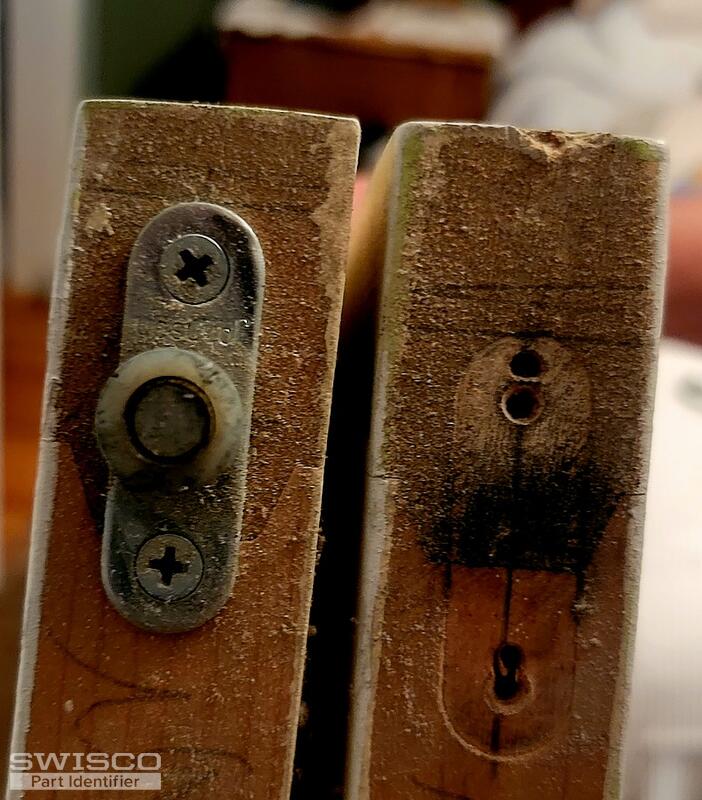 Folding closet door parts