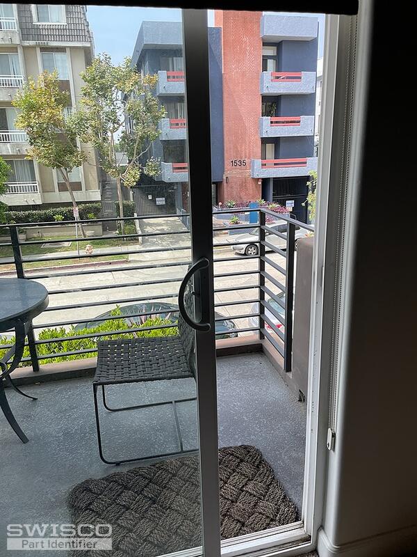 Sliding door lock stuck
