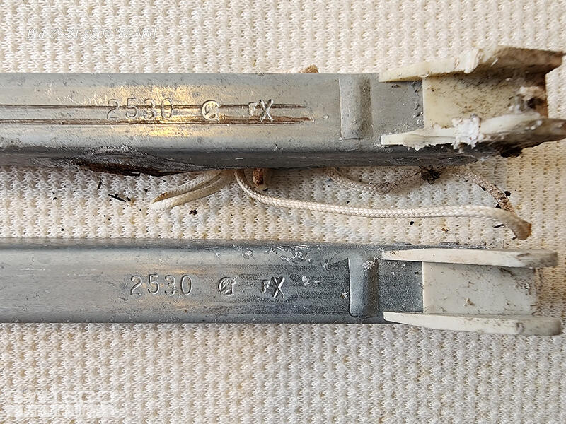 balance rods model code 2530
