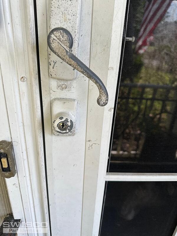 Storm Door Deadbolt Assembly