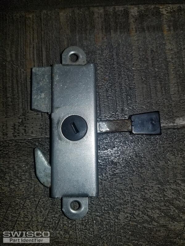 Sliding glass door latch
