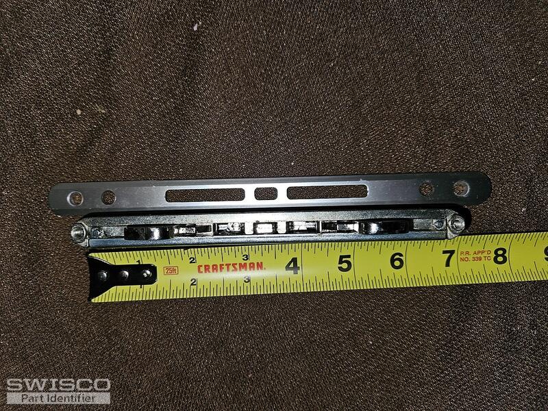 rear glass door lock unit