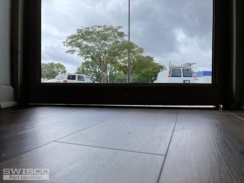 Kawneer commercial door - Gap in threshhold