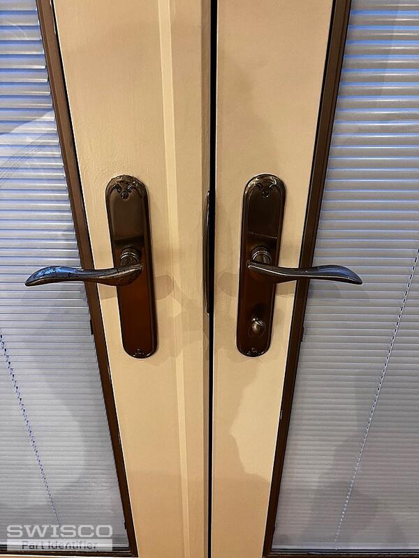 Pella Designer Series Door Hardware Inside