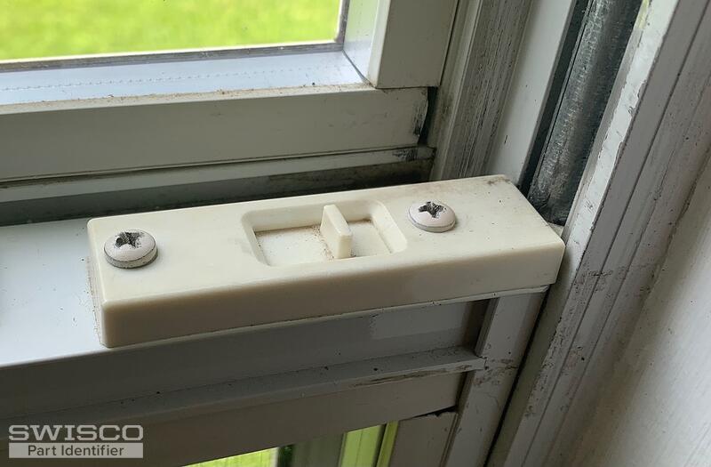 Window latch - rt - installed