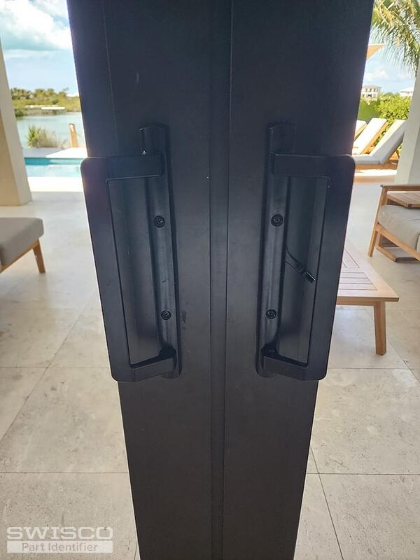 Sliding Door Closed - Inside view
