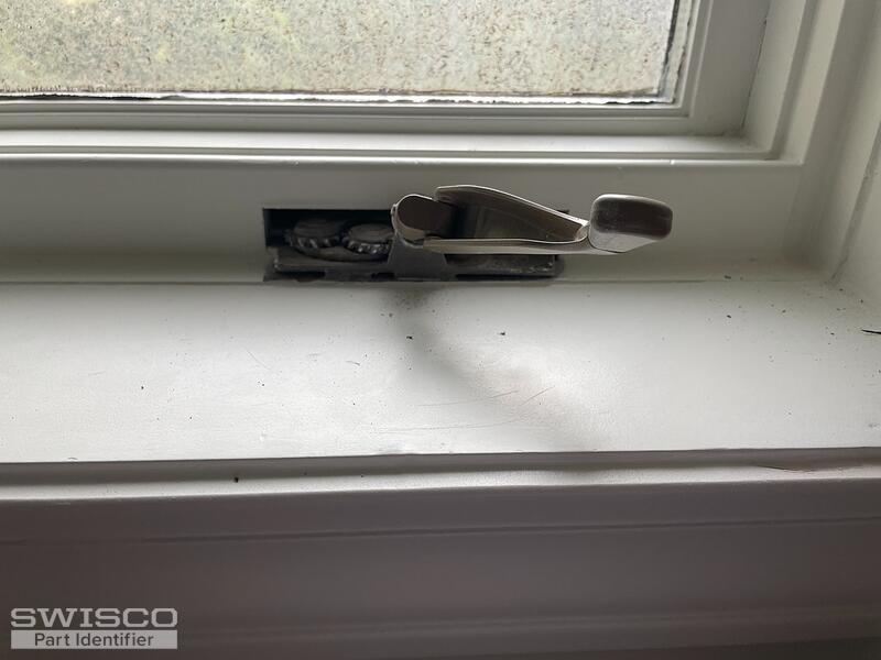 Replacement crank cover and lock cover for Pella Casement windows