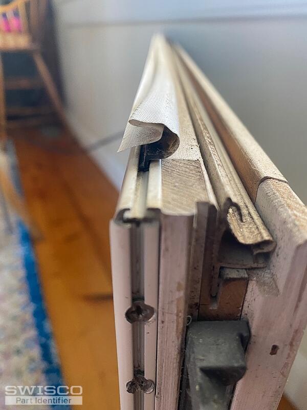 Vetter double hung window bottom weatherstripping