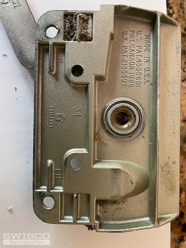 Replacement hardware for Weathervane window.