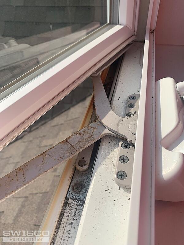 rusted out hinge left side