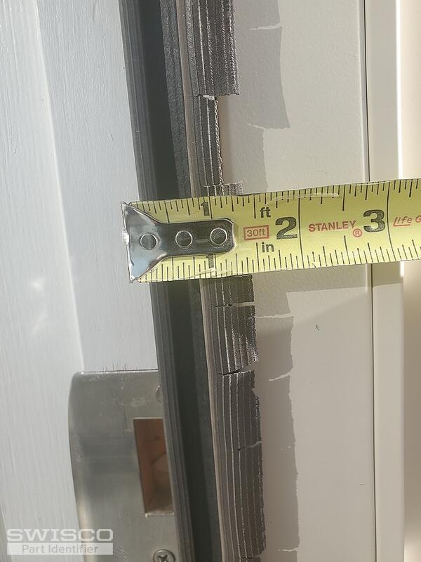 door jamb weatherstipping width