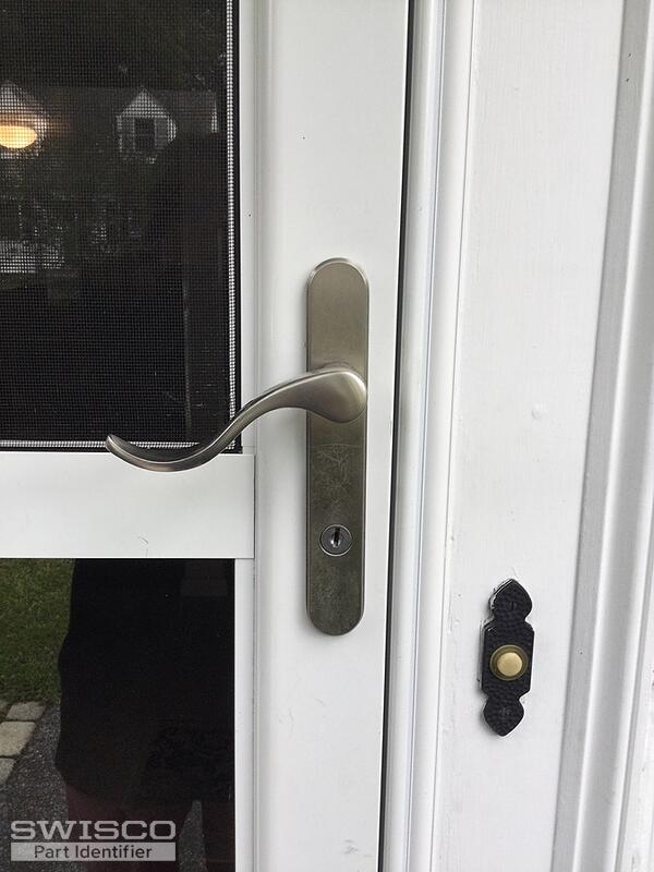Searching for Door handle on Harvey storm door, with door itself