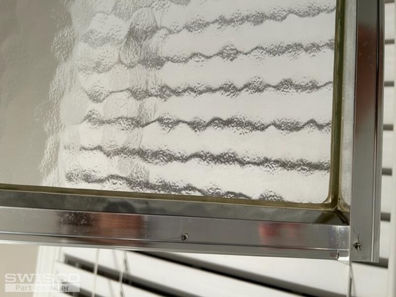 Shower door top