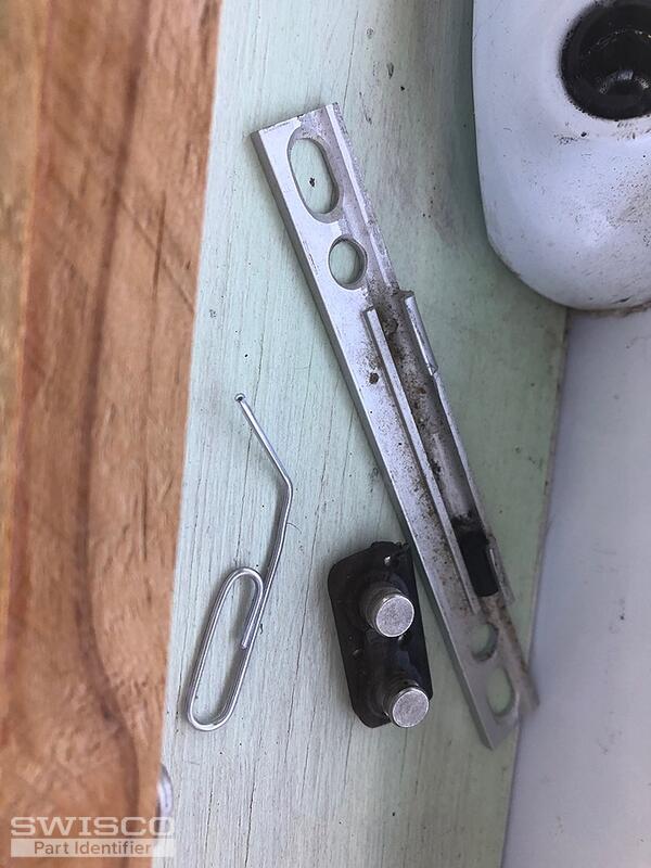 awning window crank mount
