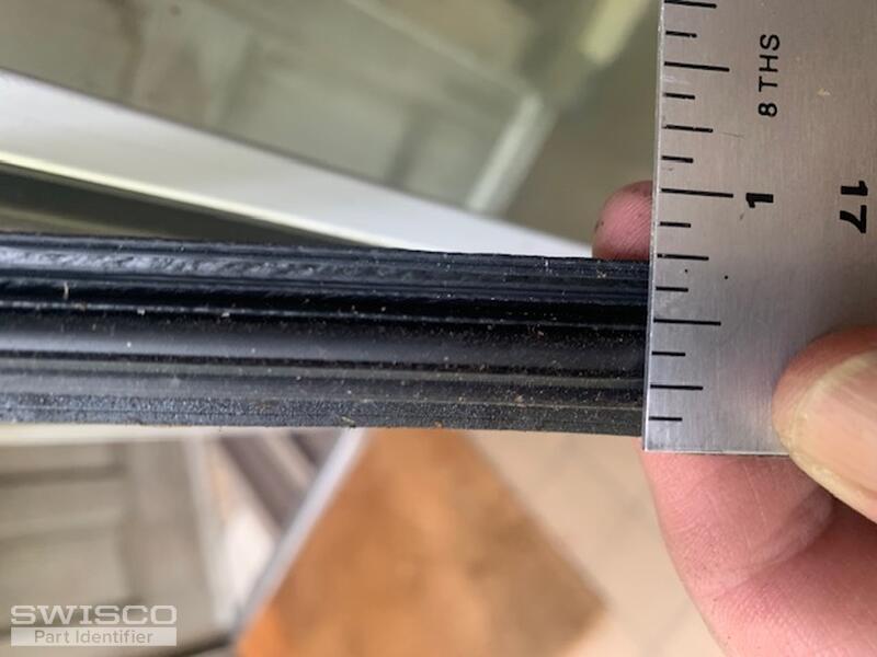 Weather stripping for Milgard casement windows