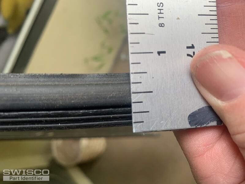 Weather stripping for Milgard casement windows : SWISCO.com