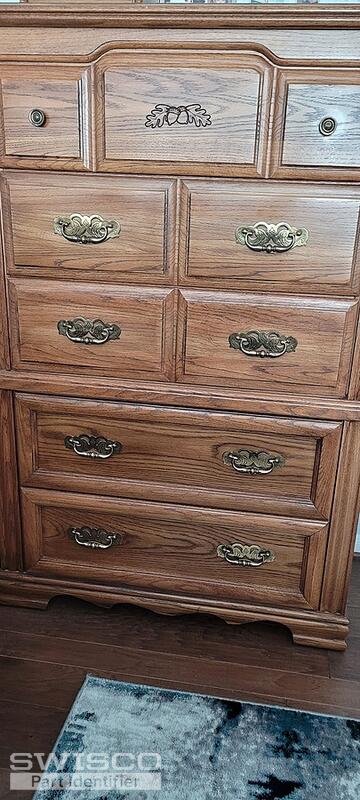 Broyhill dresser drawer bottom track broken : SWISCO.com