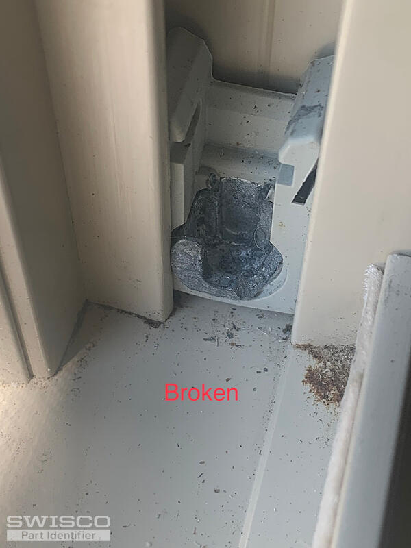 Broken shoe