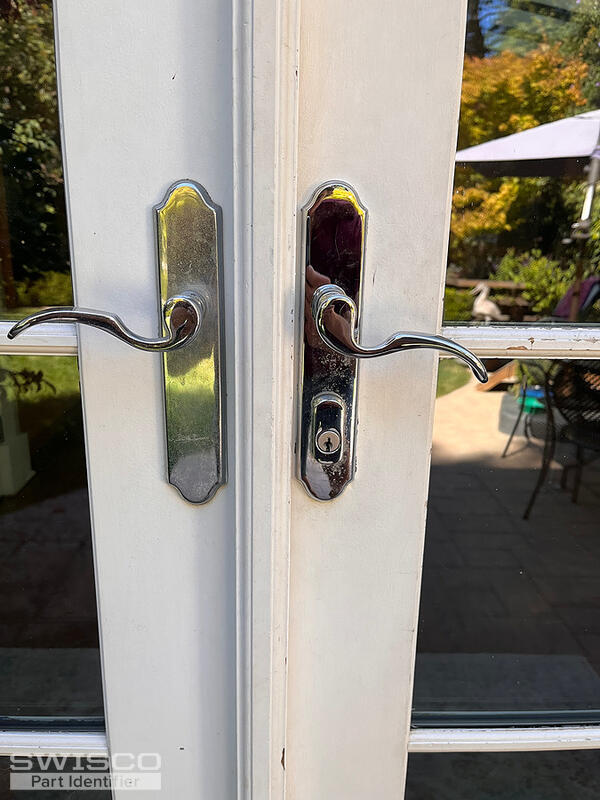 Replacement storm door handles