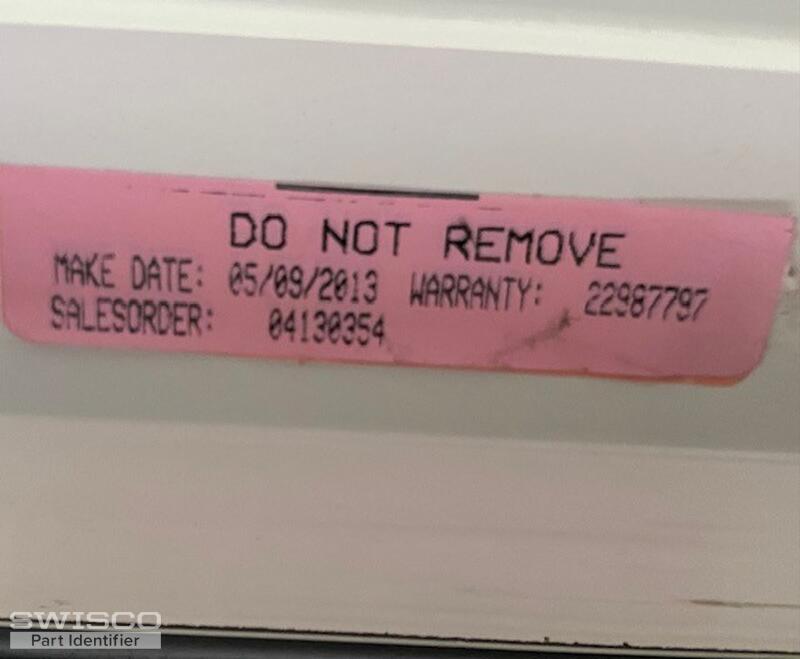 Warranty sticker