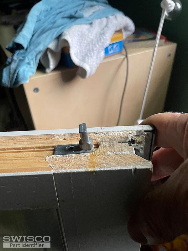 Pella Window, Side Mount Pivot Bar