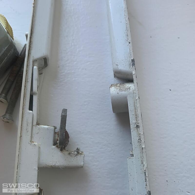 Old style patio door lock