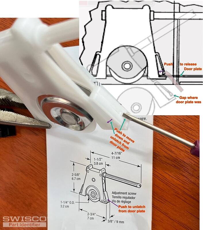 Andersen Lower Roller Replacement