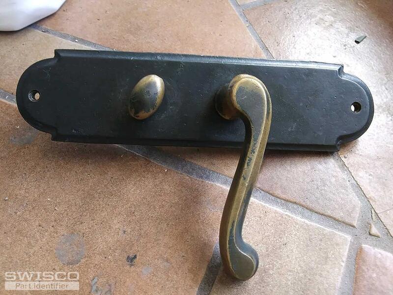 Front Door Lock Handleset 06 - Outer view of insid