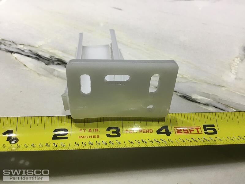 Drawer slide bracket back of