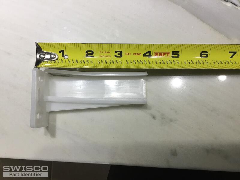 Drawer slide bracket back of