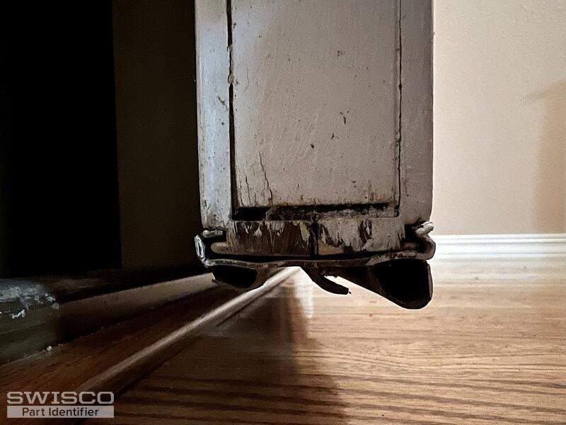 Door weather seal bottom