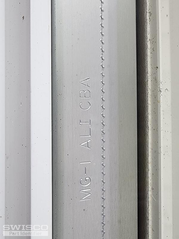 Milgard MFG Serial or Model Number