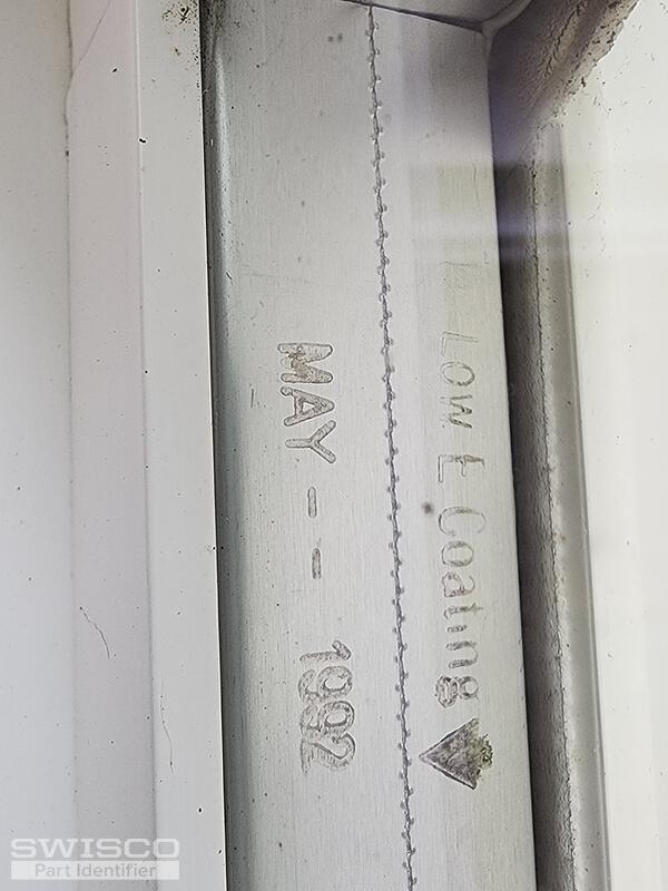 Milgard window MFG Date May 1992