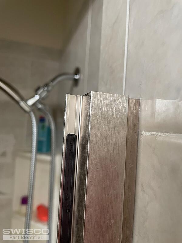 1/4 inch wide shower door strip, 72" long